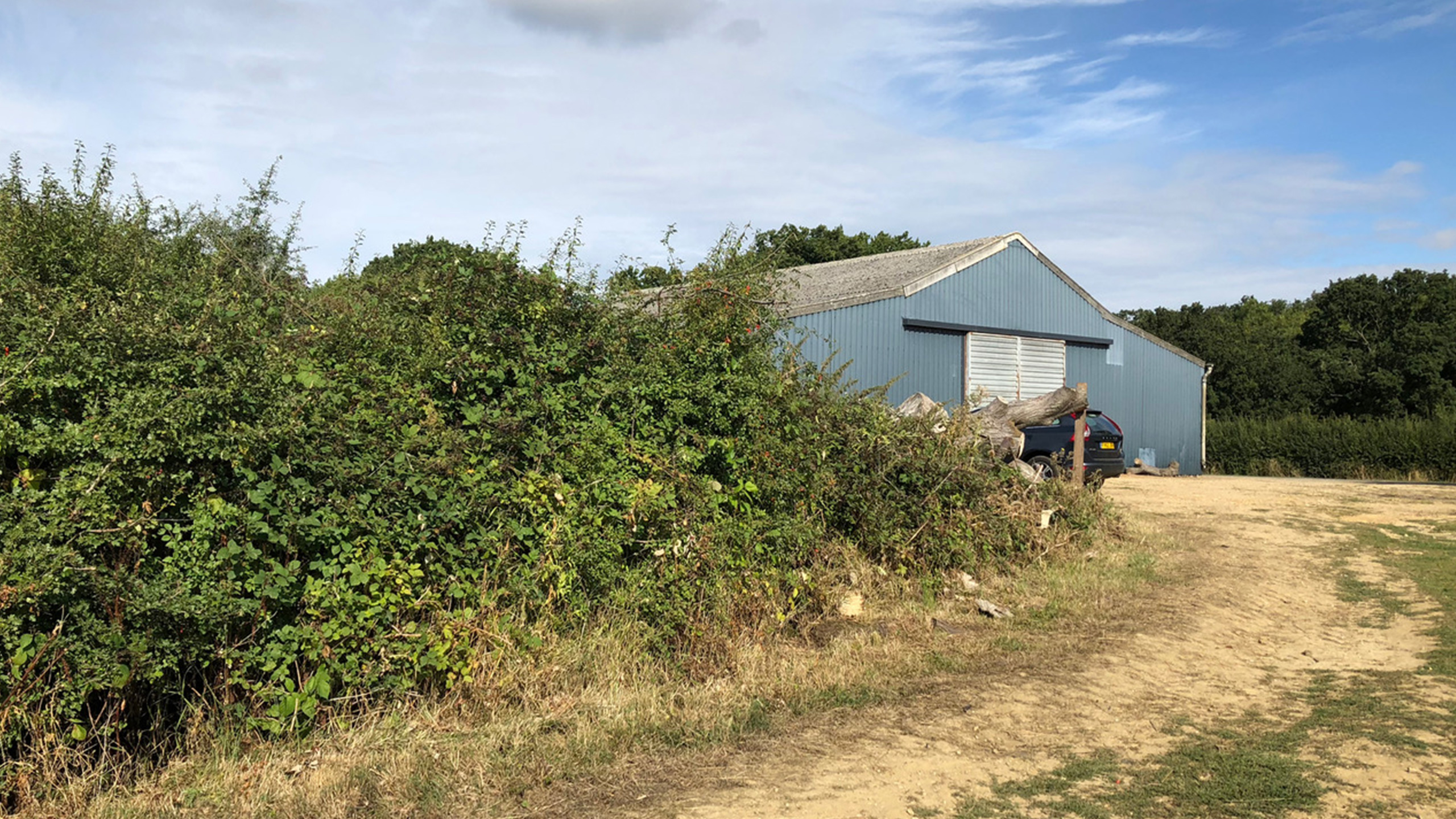 The original Picks Barn, pictured September 2018 prior to the works commencing.